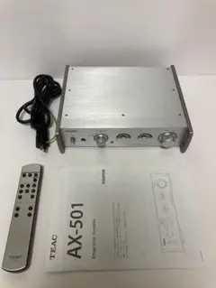 あきTeac AX-501-S 統合アンプ (シルバー)　プリメインアンプ 2025年最新】teac ax-501の人気アイテム - メルカリ