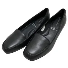 【極美品】ロックポート (23) パンプス フラット ローファー Uチップ 本革