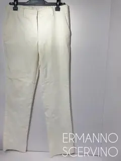 ERMANNO SCERVINO白パンツ 40