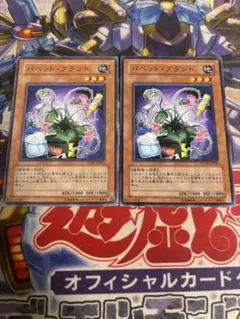 遊戯王　パペット・プラント　ノーマル　2枚