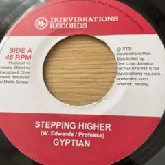 レゲエ7インチ/GYPTIAN/STEPPING HIGHER