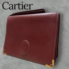 Cartier カルティエ　マストライン　セカンドバッグ　クラッチバッグ　レザー