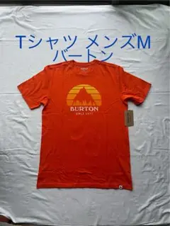 Tシャツ メンズM オレンジ色 バートン