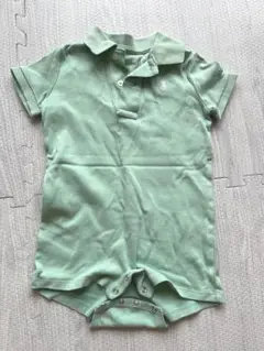 Ralph Lauren ロンパース 80 12M ミントグリーン　ポロ
