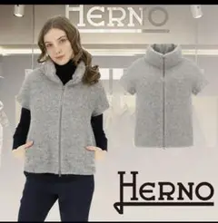 Herno フロントジッパー 半袖