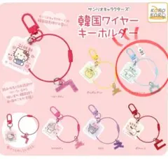 【即購入可】サンリオ 韓国ワイヤーキーホルダー シナモンロール