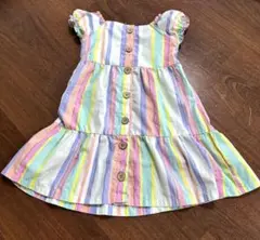 アメリカ購入品　カラフルワンピース