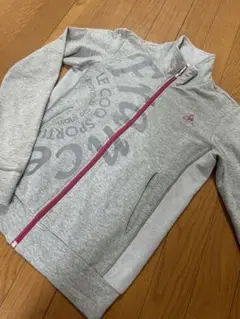 le coq sportif フルジップジャケット グレー