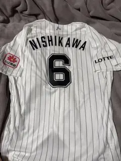 千葉ロッテマリーンズ　西川史礁　プロコレ　オーセンティックユニフォーム　ホーム