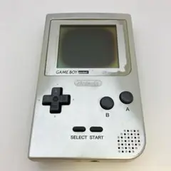 ニンテンドーゲームボーイポケット　GBP ジャンク　シルバー