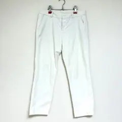 【ユニクロ】UNIQLO ホワイト スラックス レディース ストレッチ