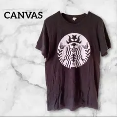 ✨１点限り✨ CANVAS スケルトンデザイン ブラック 半袖Tシャツ トップス