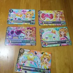 アイカツカード 5枚セット