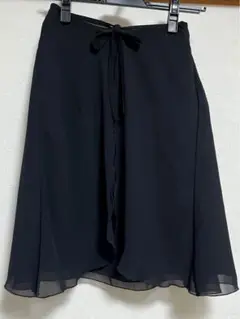 エフデ　ef-de   フレアスカート  レース　シフォン