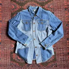 Vintage 70s Wrangler denim shirt