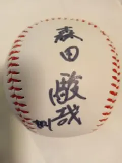 読売ジャイアンツ森田駿哉直筆サインボール