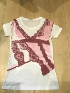 Vaillant 半袖 Tシャツ ホワイト/ピンク
