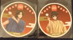 ヒプマイ　8thカフェ　山田二郎　山田三郎　コースター