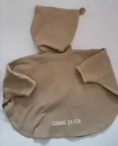 コムサイズム　COMME CA ISM　ベビー ポンチョ　50cm～60cm
