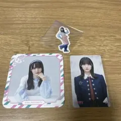 櫻坂46 増本綺良　櫻坂カフェ　コースター&ステッカー　HMVクーポン