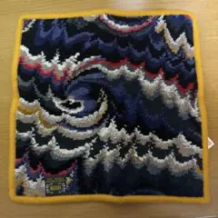 FEILER 波模様刺繍ハンカチ