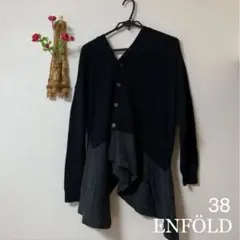 ENFÖLD エンフォルド ニット トップス 38 アシメ