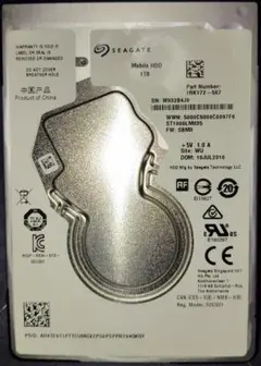 中古 Seagate 1TB 内蔵型HDD ST1000LM035
