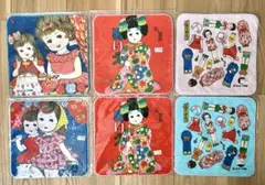 【未使用品】蔦谷喜一　ミニタオル　6枚　日本製　昭和レトロ
