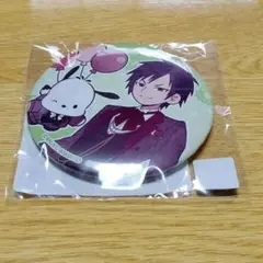 デュラララ 折原臨也 誕生日 くじ引き堂　缶バッジ　ポチャッコ