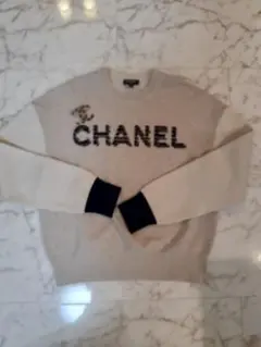 CHANELシャネルカシミア混ニット36美品!