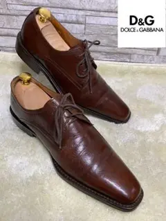 ☆美品☆Du0026G ドルチェ&ガッバーナ VERO CUOIO 本革 26cm