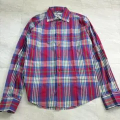 極美品☆ ヴィヴィアンウエストウッド チェック 長袖シャツ オーブロゴ刺繍