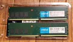 Crucial DDR4 PC4-25600 8GB×2 3200MT/sメモリ