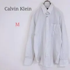 ＊カルバンクライン【M】メンズシャツ 新品未使用 綿100% 日本製 ポケット