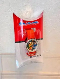 スリーコインズ ポケットモンスター 限定コラボ 腕時計 オレンジ 新品