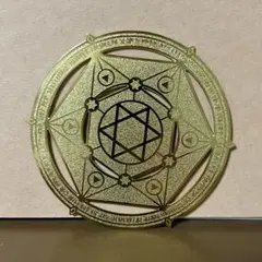 吉岡純子 FEOH フェオ　魔法陣プレート　ゴールド　コースター
