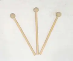 木琴　バチ　木製　ベビー　おもちゃ　３本セット