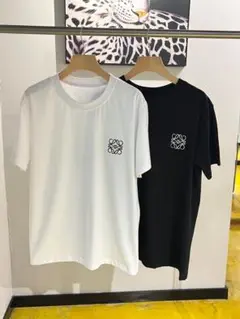 LOEWE ロエベ 黒Tシャツ Mサイズ 男女兼用 人気カラー