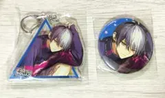 青柳冬弥 セカイアルバム アニメイト特典 缶バッジ アクリルキーホルダー