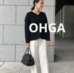 試着のみ OHGAリバーシブルプルオーバーREVERSIBLE PULLOVER