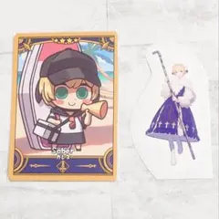 FGOフェス Final Journey コレクションカード 特典シール ガレス