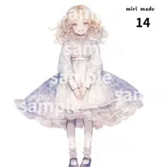 【14】人物ステッカー オリジナル人物ステッカー