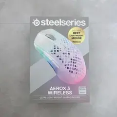 新品　SteelSeries ゲーミングマウス　クリア　透明
