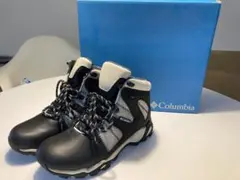 【美品】 コロンビア トレッキングシューズ 25.5 登山靴 黒 ブラック