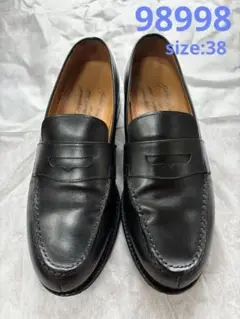 【美品】ジャランスリワヤ 98998 18045 コインローファー ブラック38