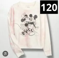 GAP GapKids ミッキー　ミニー　グラフィックTシャツ　長袖120㎝