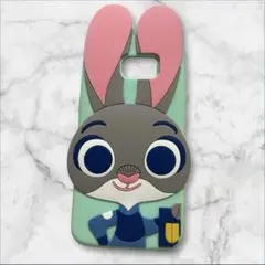 アンティーク　ズートピア　ジュディ・ホップス　 ソフトケース GALAXY s7
