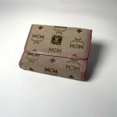 エムシーエム MCM ミニ 財布 がま口 折り財布