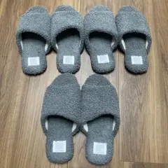 未使用品!モコモコ スリッパ 三つセット