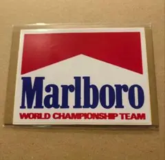 Marlboro マルボロ　ステッカー　ブルーA×
